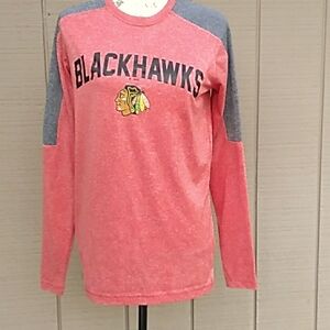 NHL Chicago Blackhawks Long Sleeve Shirt Size Small